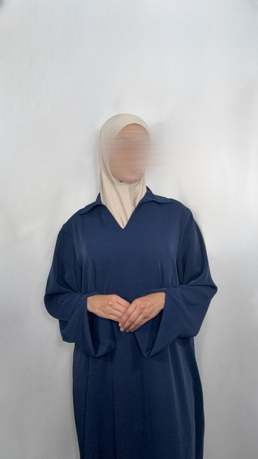 Abaya Noir - Blau