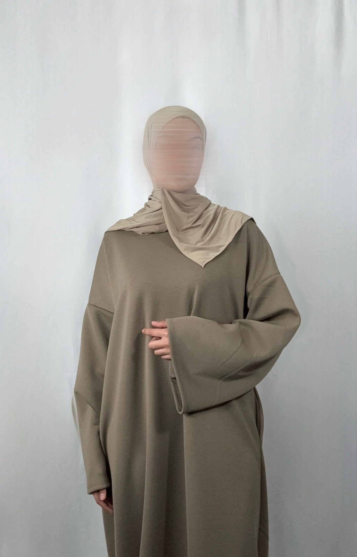Abaya Nour - Taupe