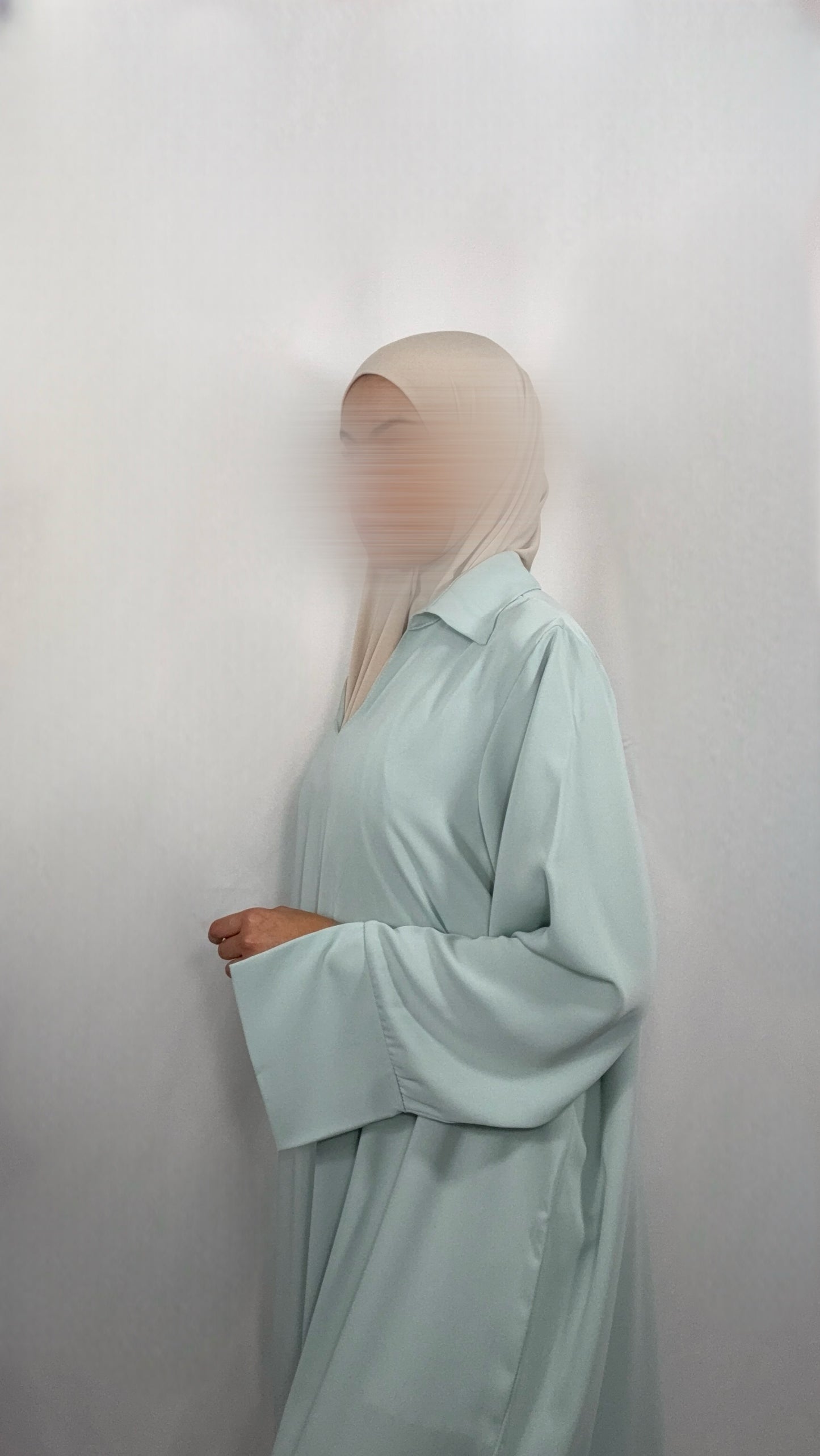 Abaya Noir - Mint