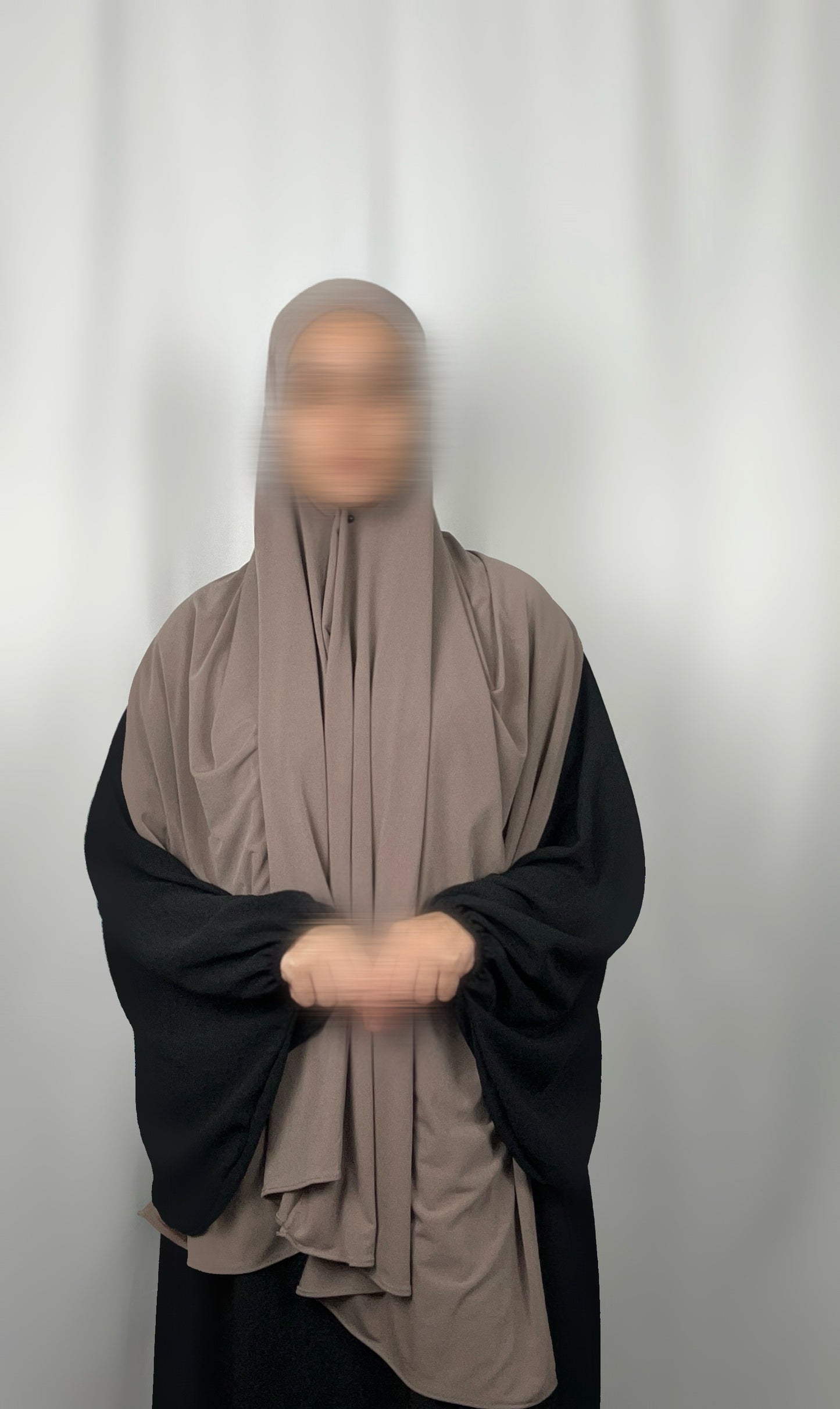 Premium Jersay Hijab - Taupe