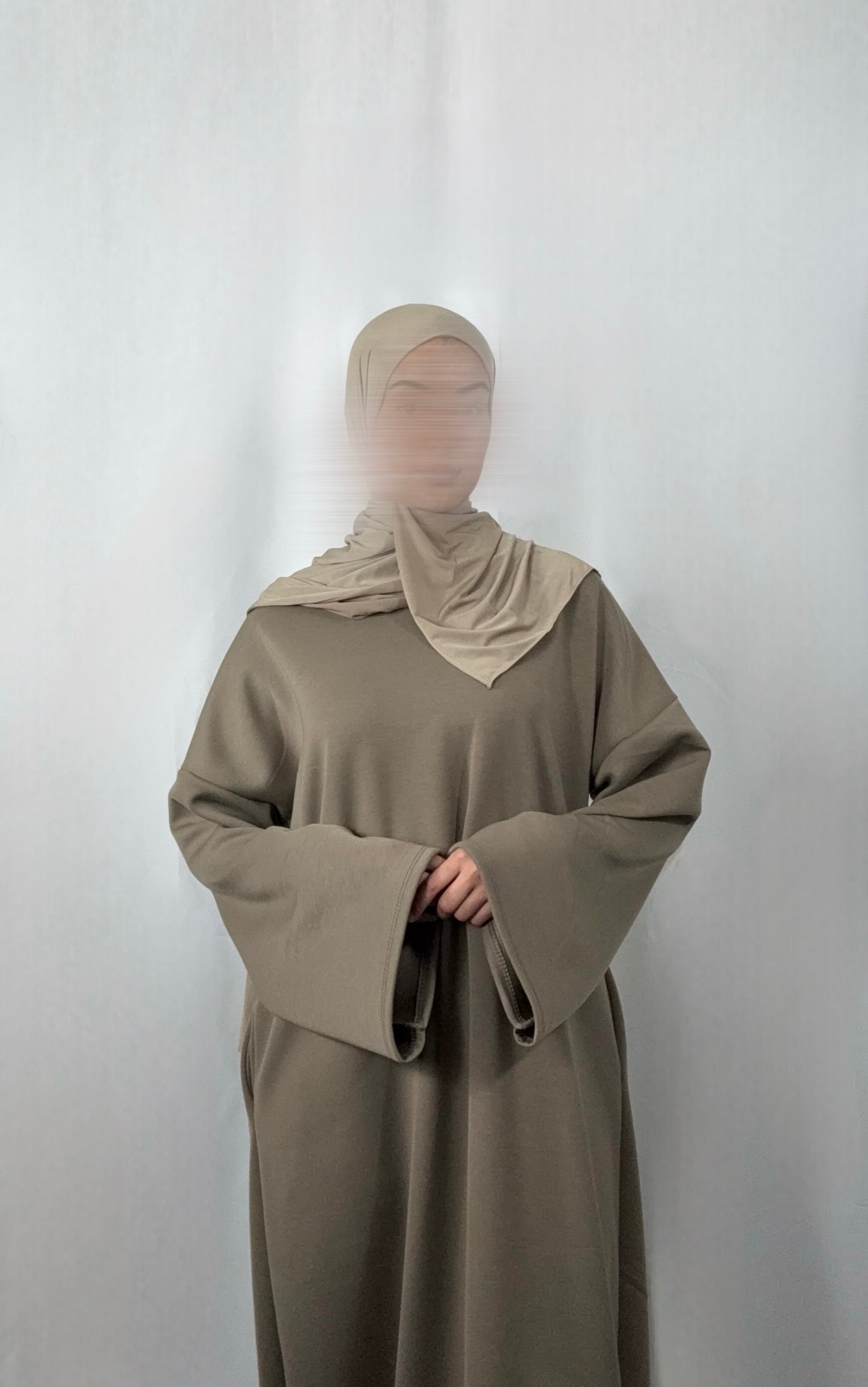 Abaya Nour - Taupe