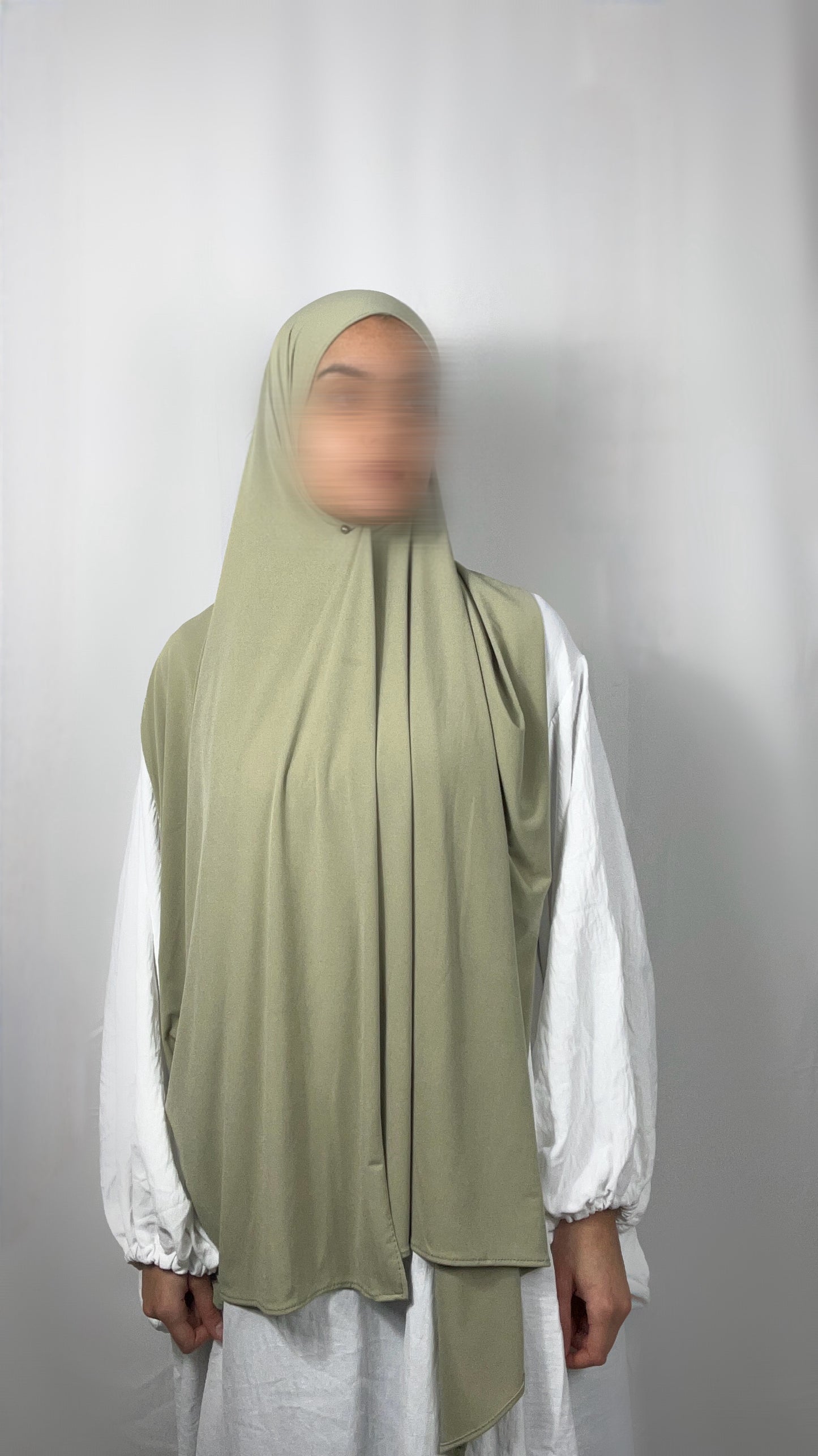 Premium Jersay Hijab - Pistachio